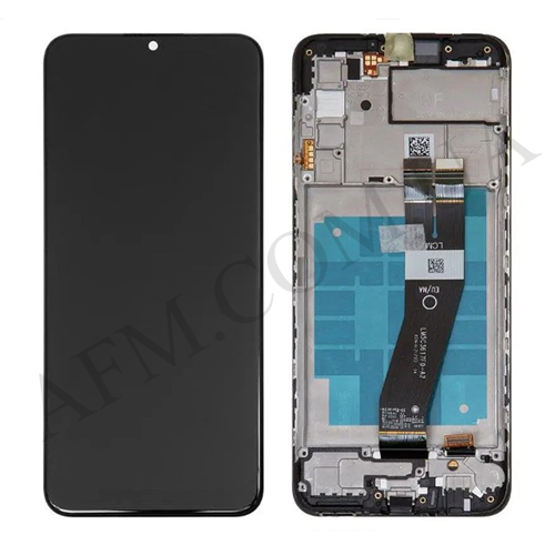 Дисплей (LCD) Samsung GH81-21233A A037G Galaxy A03S (NFC) чорний сервісний