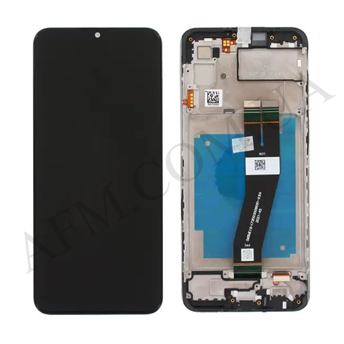 Дисплей (LCD) Samsung GH81-21626A A035G Galaxy A03 (163*72) чорний сервісний + рамка
