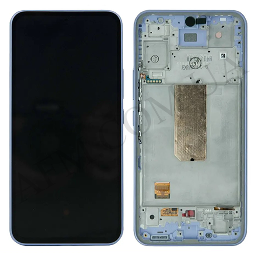 Дисплей (LCD) Samsung GH82-31232D A546B Galaxy A54 5G фіолетовий сервісний + рамка