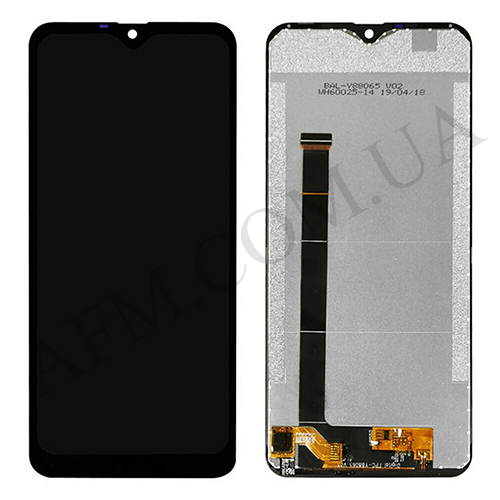 Дисплей (LCD) Ulefone S11/ Note 7/ Note 7P/ Vernee M7 чорний