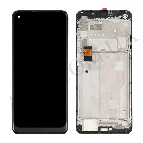 Дисплей (LCD) Ulefone Note 11P чёрный + рамка