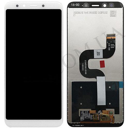Дисплей (LCD) Xiaomi Mi A2/ Mi6X білий
