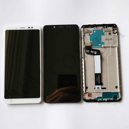 Дисплей (LCD) Xiaomi Redmi Note 5/ Redmi Note 5 Pro білий + рамка