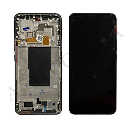 Дисплей (LCD) Xiaomi 12T/ 12T Pro TFT чёрный + рамка