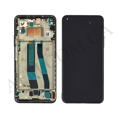 Дисплей (LCD) Xiaomi Mi11 Lite 4G/ Mi 11 Lite 5G/ 11 Lite 5G NE AMOLED чёрный + рамка