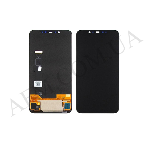 Дисплей (LCD) Xiaomi Mi8 Lite/ Mi8x чёрный Service Pack