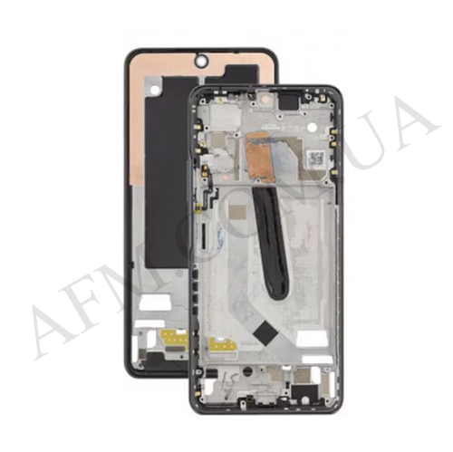 Дисплей (LCD) Xiaomi Poco F3/ Black Shark 4/ 4 Pro/ Mi11i/ K40 IPS чорний + рамка