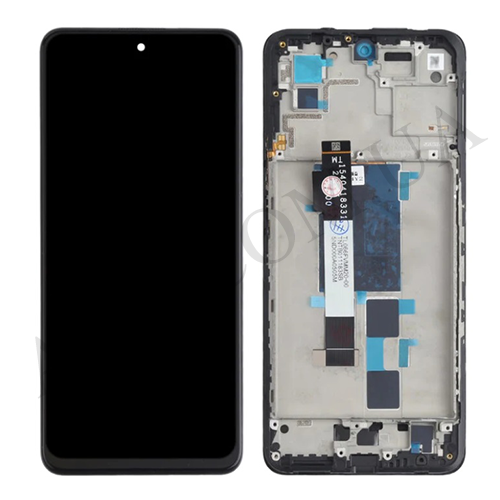 Дисплей Xiaomi Redmi Note 10 Pro 5G China/ Poco X3 GT чёрный + рамка