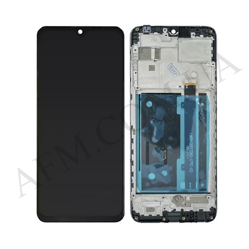 Дисплей (LCD) ZTE Blade V30 Vita чёрный + рамка