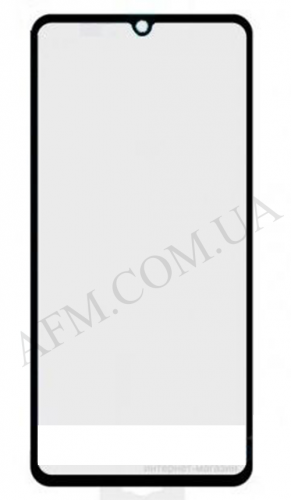 Скло екрану Huawei P30 Lite/ Nova 4e чорне + OCA плівка