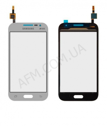 Сенсор (Touch screen) Samsung G361F/ G361H Galaxy Core Prime VELTE серебряный