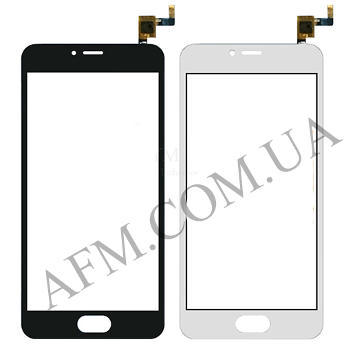 Сенсор (Touch screen) Meizu M5 (M611)/ M5 mini білий *
