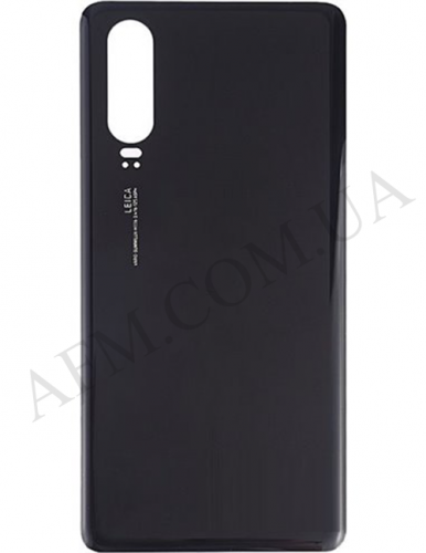Задняя крышка Huawei P30 Dual Sim (ELE-L29) чёрная Midnight Black