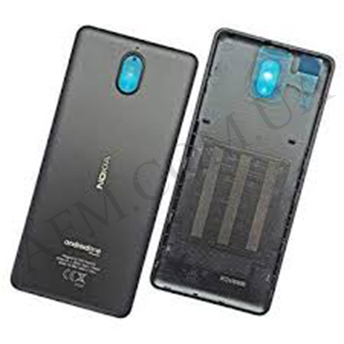 Задня кришка Nokia 3.1 Dual Sim (TA-1063) чорна *