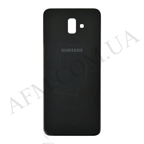 Задня кришка Samsung J610F Galaxy J6 Plus 2018 чорна Black
