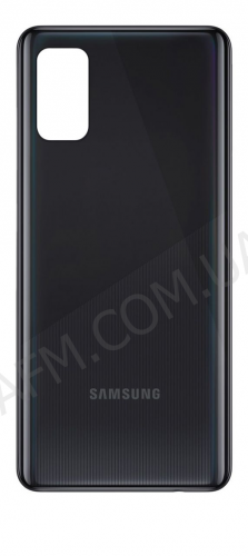 Задняя крышка Samsung A415F Galaxy A41 чёрная Black