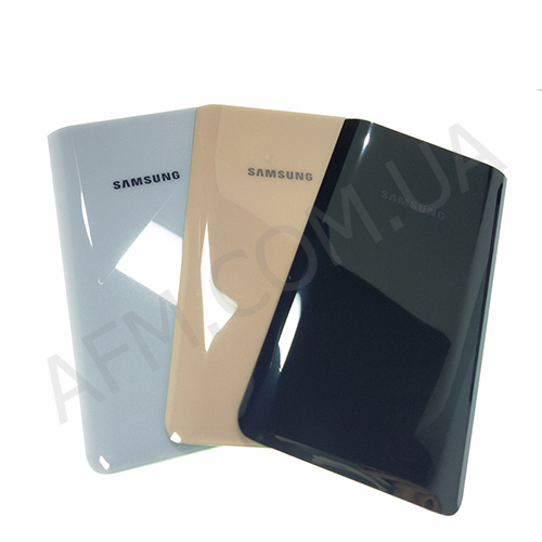 Задняя крышка Samsung A805F Galaxy A80 2019 чёрная Phantom Black