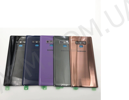 Задняя крышка Samsung N960F Galaxy Note 9 чёрная Midnight Black