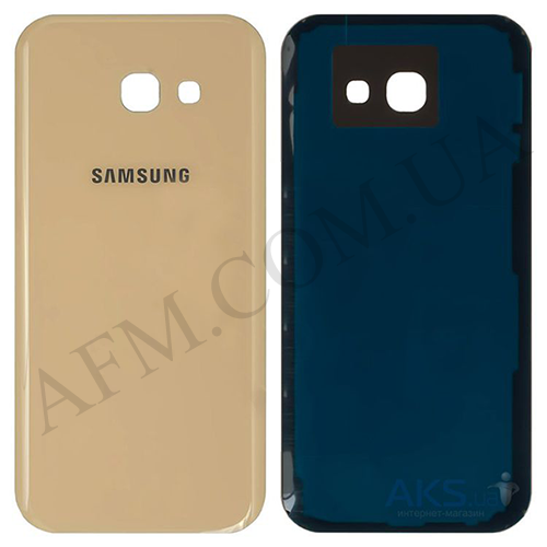 Задняя крышка Samsung A520F Galaxy A5 2017 золотая Gold Sand