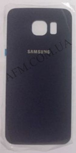 Задняя крышка Samsung G925F Galaxy S6 EDGE синяя Blue*