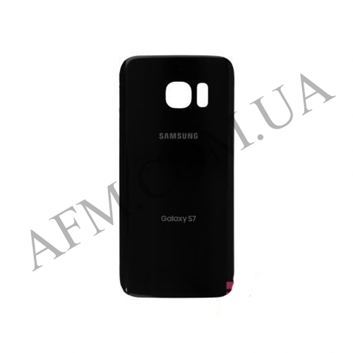 Задня кришка Samsung G930F Galaxy S7 чорна Black