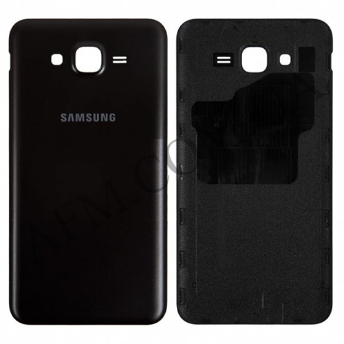 Задняя крышка Samsung J700H/ DS Galaxy J7 чёрная Black