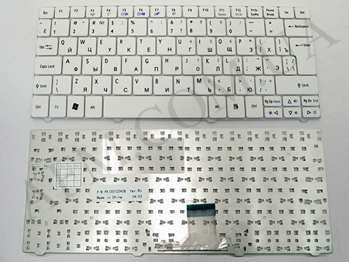 +Клавиатура+КлавиатурнаяПлата ACER Packard Bell Dot Sseries/ OL series белая+русский оригинал