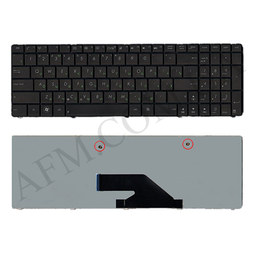 + Клавіатура + КлавіатурнаПлата Asus K75D/ K75DE під AMD чорна + російська оригінал