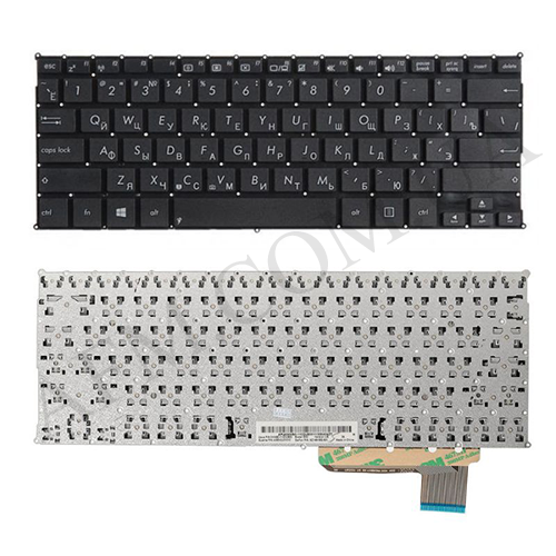 Клавиатура+КлавиатурнаяПлата Asus X201/ X202/ S200/ S200E чёрная+русский оригинал