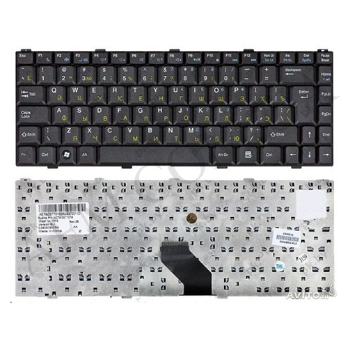+ Клавіатура + КлавіатурнаПлата Asus Z62/ Z84/ Z96/ S96 чорна + російська оригінал