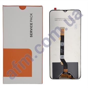 Дисплей Infinix Hot 20 5G чёрный оригинал в упаковке