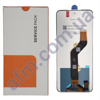 Дисплей Infinix Hot 30 Play (X6835B) чёрный оригинал в упаковке