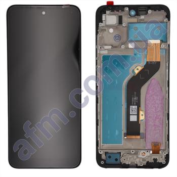 Дисплей Infinix Hot 30 Play (X6835B) чёрный + рамка