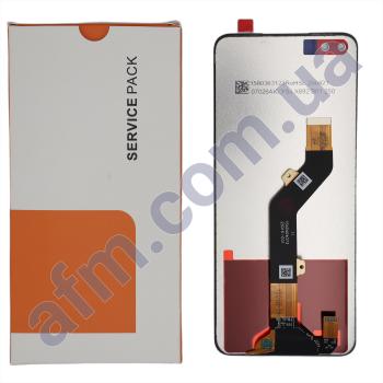 Дисплей Infinix Note 8 чёрный оригинал в упаковке