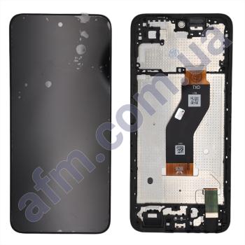 Дисплей Infinix Smart 10 Plus (X6725B) чёрный + рамка