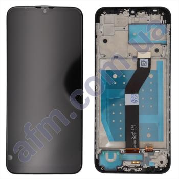 Дисплей Motorola XT2055 Moto G8 Power Lite чёрный + рамка