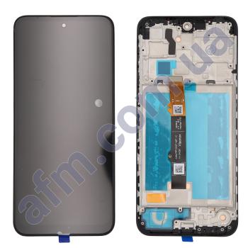 Дисплей Motorola XT2173-3 Moto G31 TFT чорний + рамка