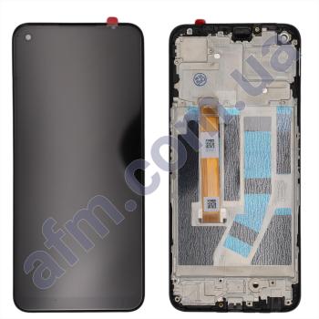 Дисплей OnePlus Nord CE 2 Lite 5G чёрный + рамка