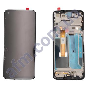 Дисплей OnePlus Nord N10 5G чорний + рамка