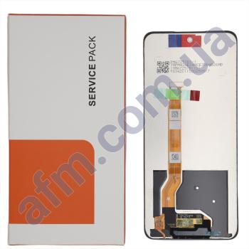 Дисплей Oppo A3/ A3X чёрный оригинал в упаковке