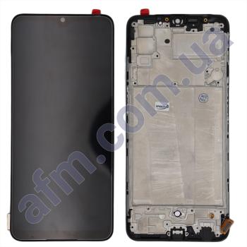 Дисплей Oppo Reno 3 4G/ A91/ F15/ K7 5G OLED чёрный + рамка