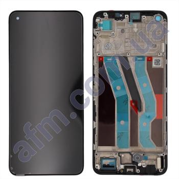 Дисплей Realme 10 4G AMOLED чёрный + рамка