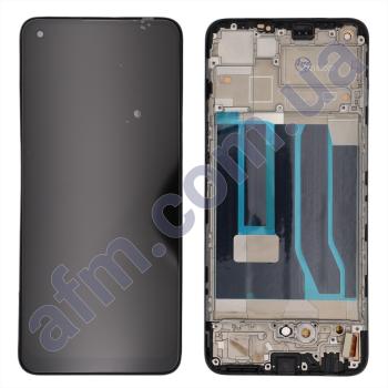 Дисплей Realme 8 4G/ 8 Pro TFT чёрный + рамка