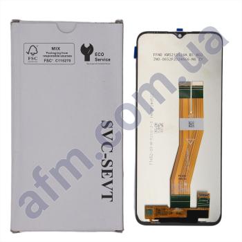 Дисплей Samsung сервисный A025G Galaxy A02S/ A037G Galaxy A03s чёрный GH82-21333A