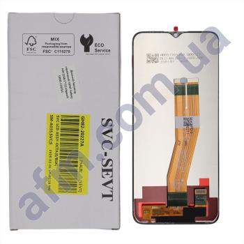 Дисплей Samsung сервисный A035F Galaxy A03 (160.5*72) чёрный GH81-21625A