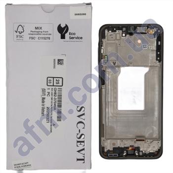 Дисплей Samsung сервисный A266 Galaxy A26 чёрный + рамка GH82-37049A
