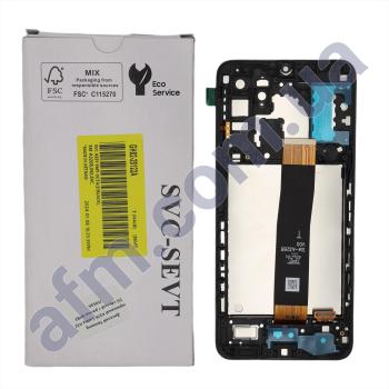 Дисплей Samsung сервисный A326 Galaxy A32 5G чёрный + рамка GH82-25453A