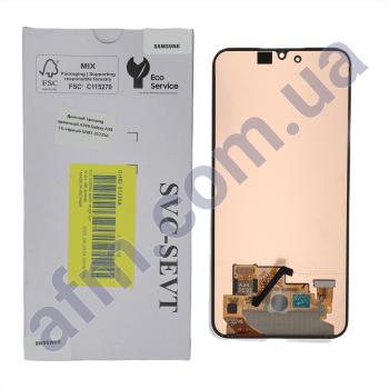Дисплей Samsung сервисный A346 Galaxy A34 5G чёрный GH82-31235A