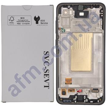 Дисплей Samsung сервісний A366 Galaxy A36/ A566 Galaxy A56 чорний GH82-36827A