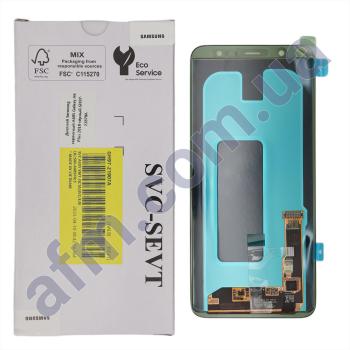 Дисплей Samsung сервисный A605 Galaxy A6 Plus 2018 чёрный GH97-21878A